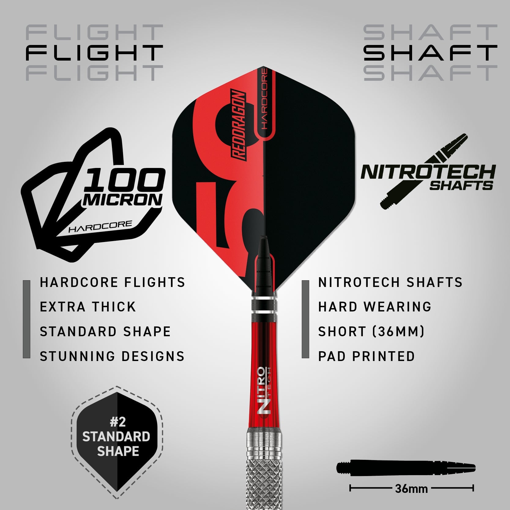 red-dragon-darts-grizzly-4-fl-chettes-pointe-acier-90-tungst-ne image 3