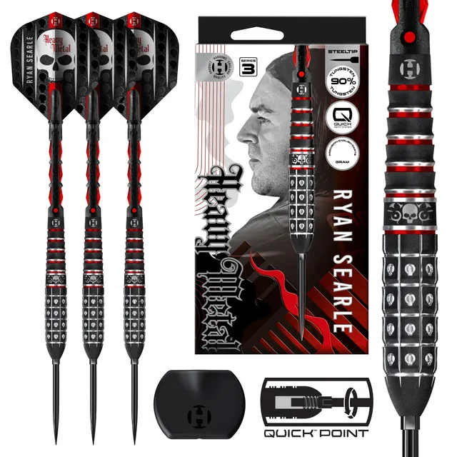 harrows-ryan-searle-series-3-90-quick-point-fl-chettes-steel-tip-pro image 1