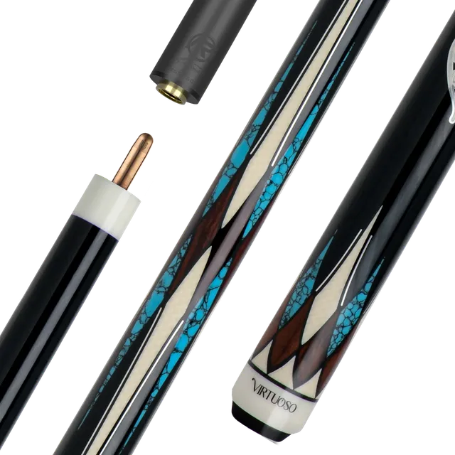 predator-crm-virtuoso-black-cocobolo-turquoise-queue-de-carambole image 1