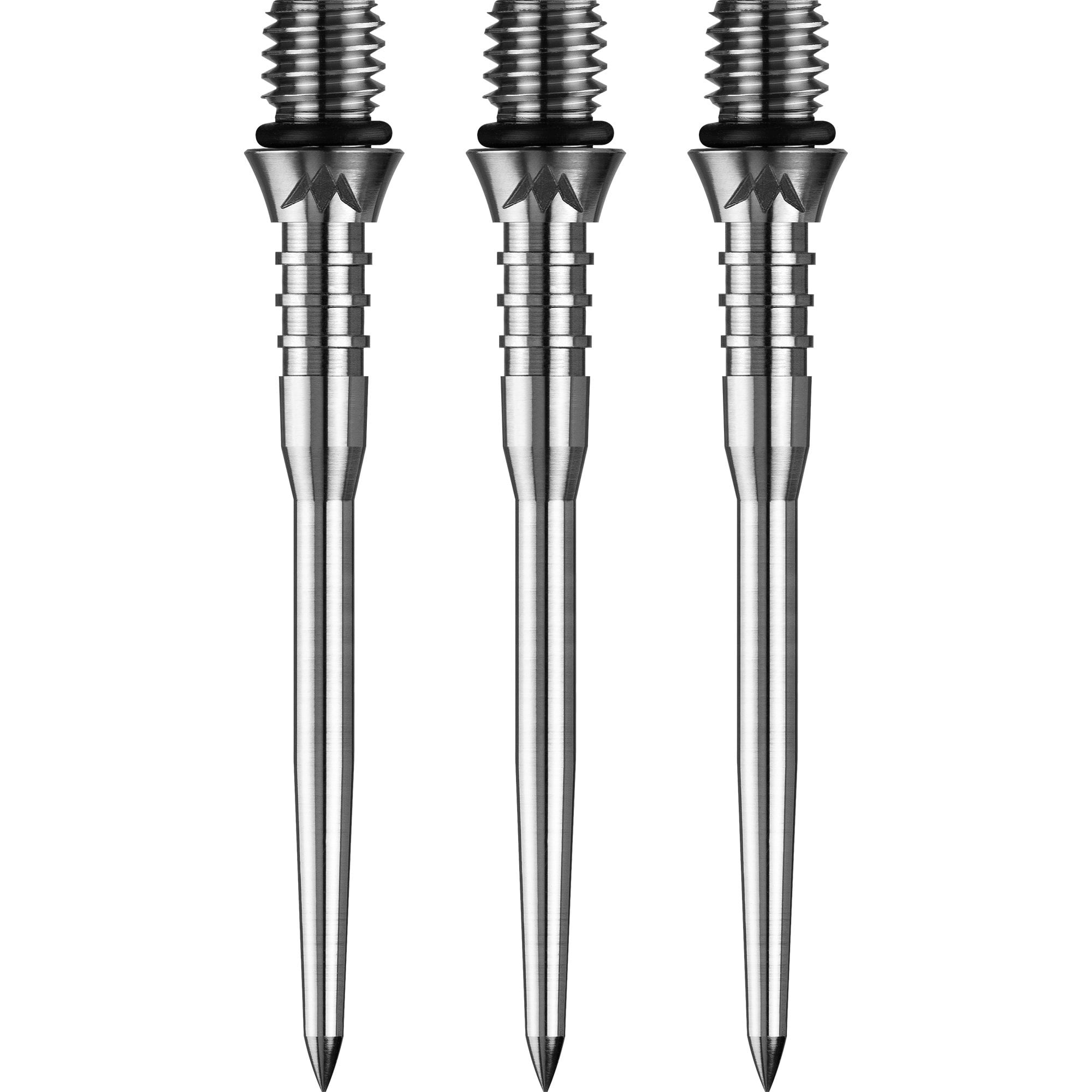 mission-darts-titan-pro-ti-pointes-de-conversion-rainur-es-argent-30mm-34mm image 2