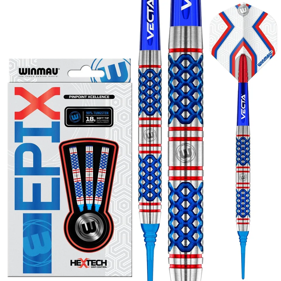 winmau-epix-soft-tip-fl-chettes-pointe-souple-comp-tition image 1