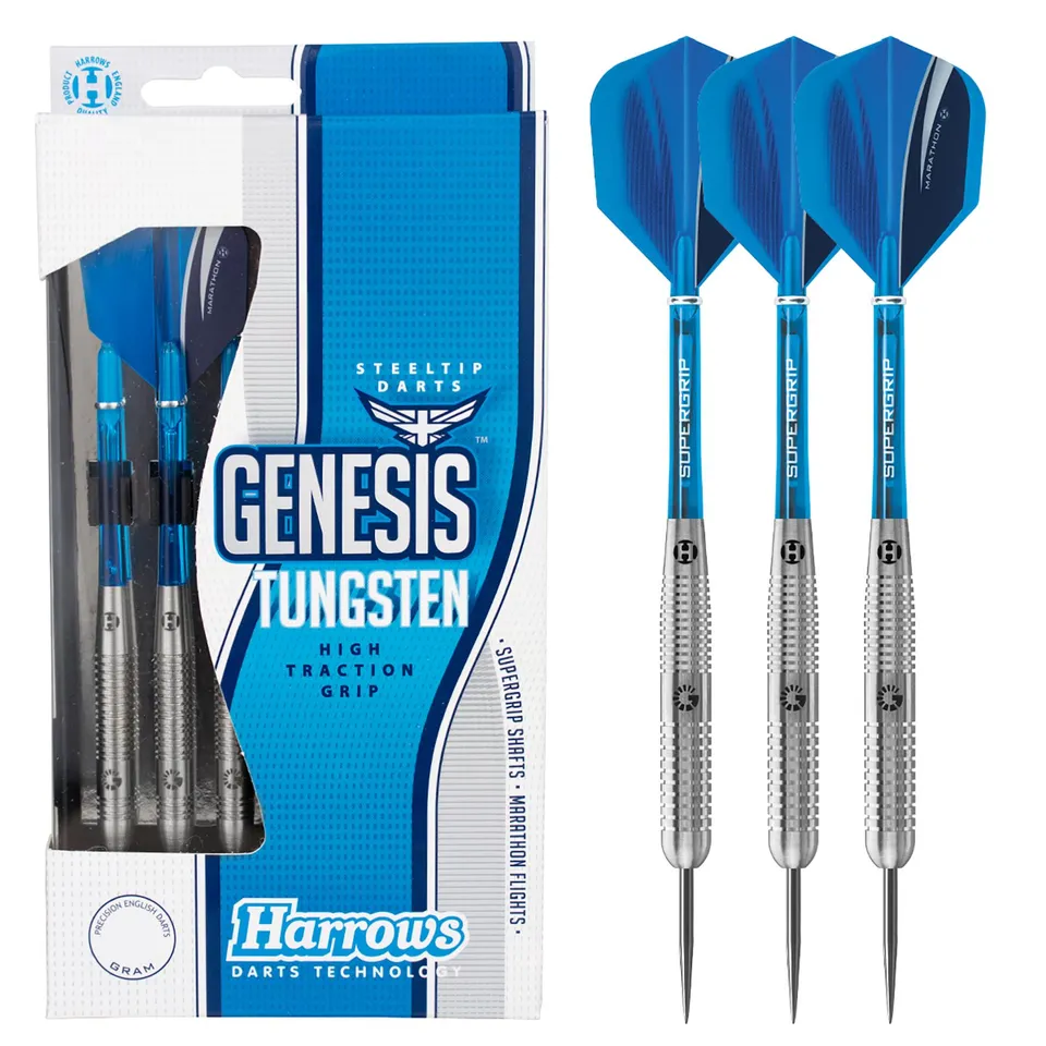 harrows-genesis-style-b-fl-chettes-pointe-acier-tungst-ne image 1