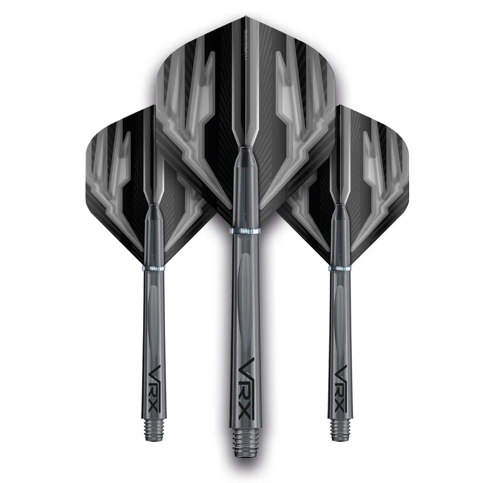 red-dragon-darts-flight-shaft-combo-vrx-grey-pack-ailettes-tiges image 1
