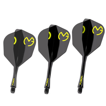 winmau-fusion-6-mvg-black-green-tiges-et-ailettes-int-gr-es image 2