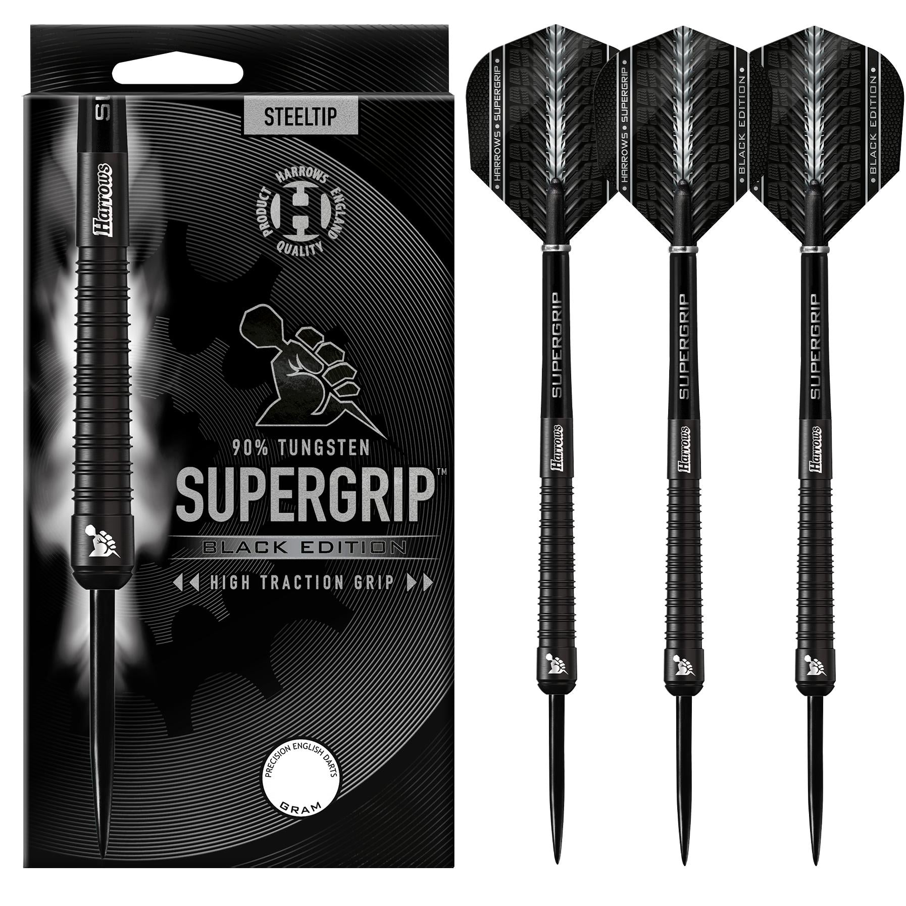 harrows-pro-matchplay-2-supergrip-black-edition-bundle-cible-surround-ligne image 3