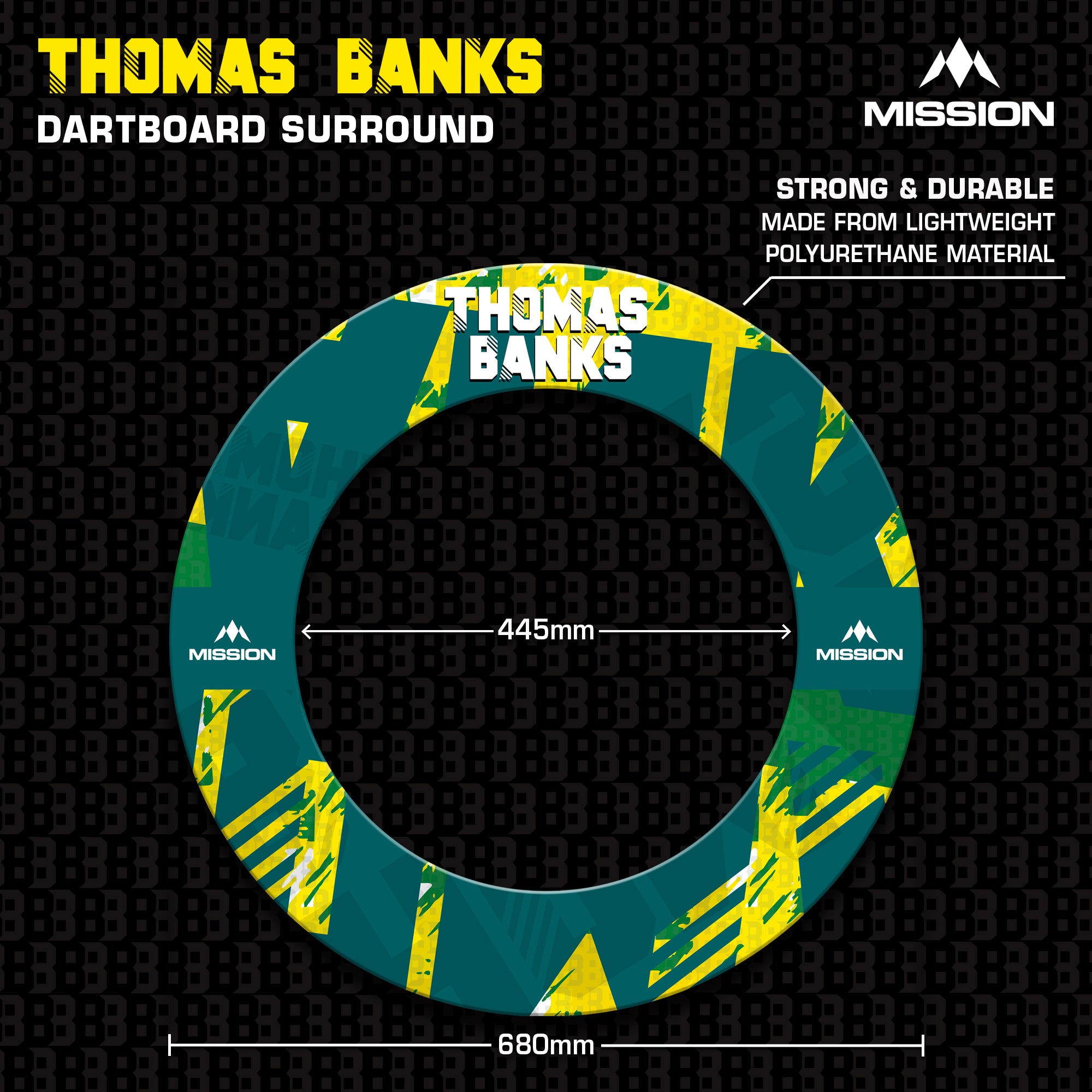 mission-darts-thomas-banks-contour-de-cible-surround-polym-re image 4