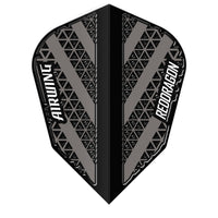 red-dragon-darts-airwing-moulded-ailettes-de-fl-chettes-v-standard-noir-gris image 2