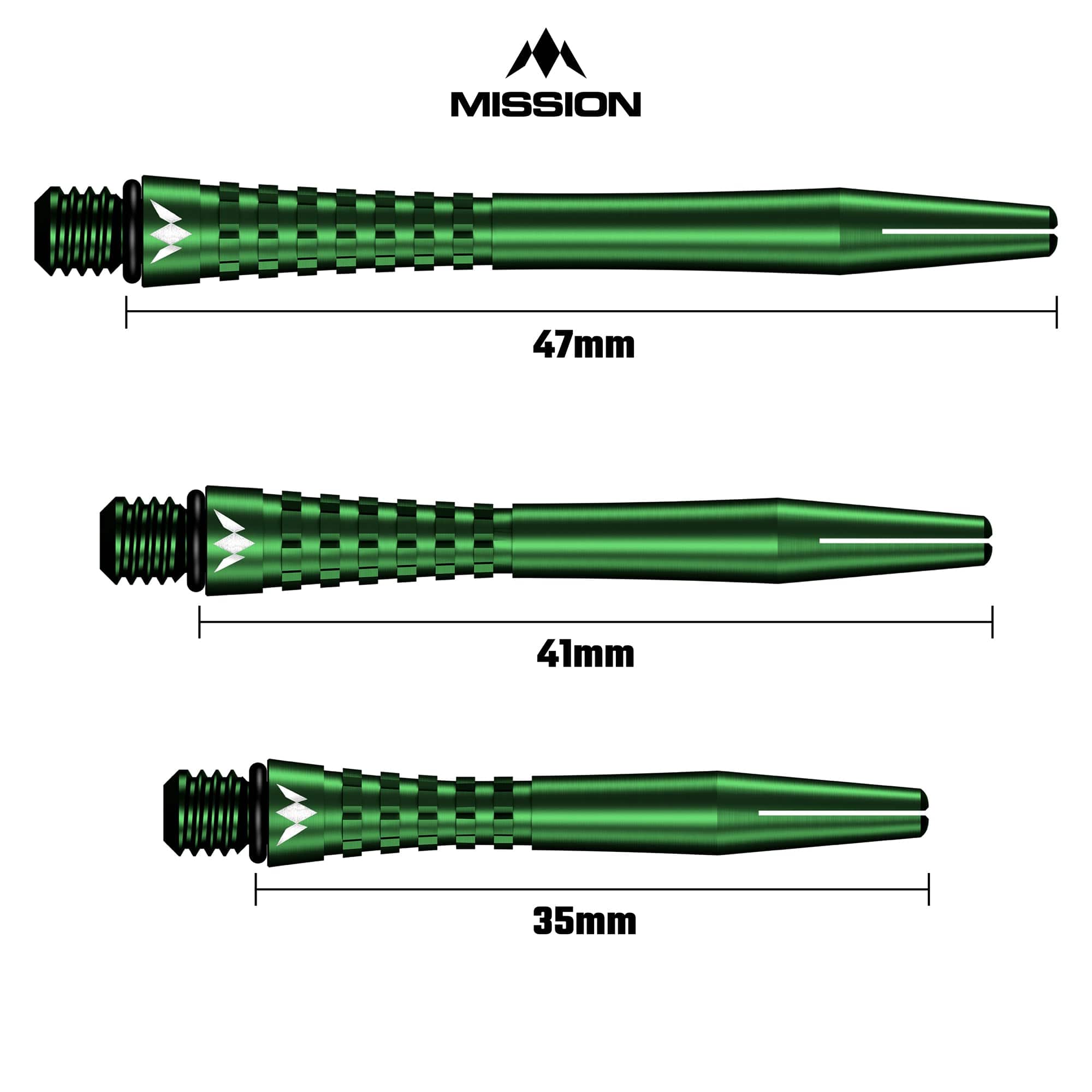 mission-darts-atom13-aluminium-short-vert-tiges-m-tal-anodis-x3 image 6