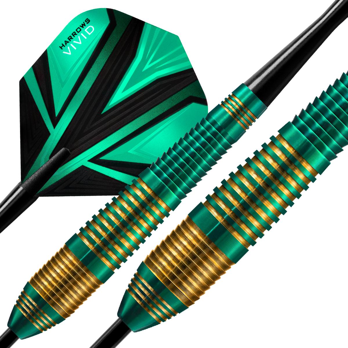 harrows-vivid-brass-green-fl-chettes-pointe-acier image 3