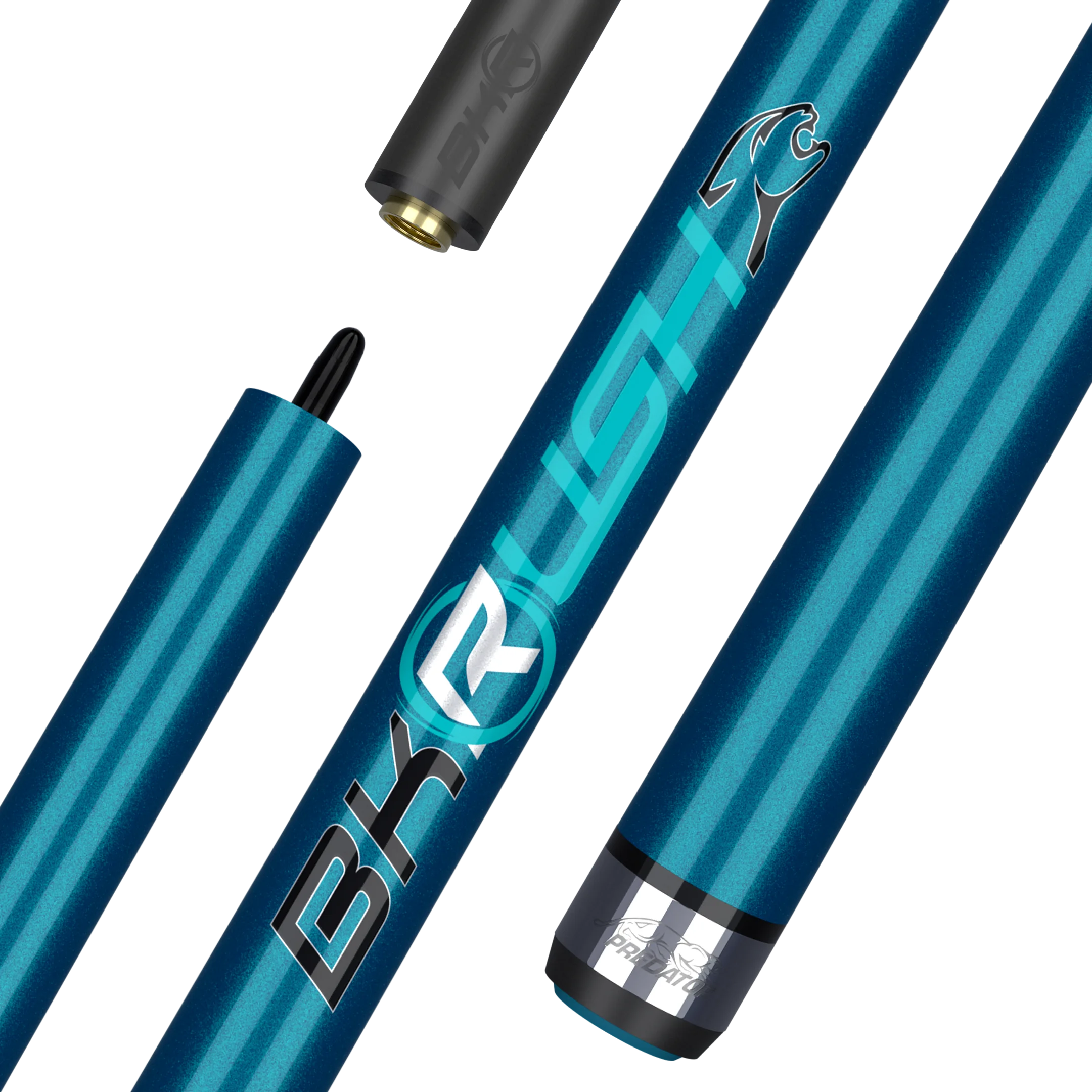 predator-teal-bk-rush-break-cue-sans-wrap image 1