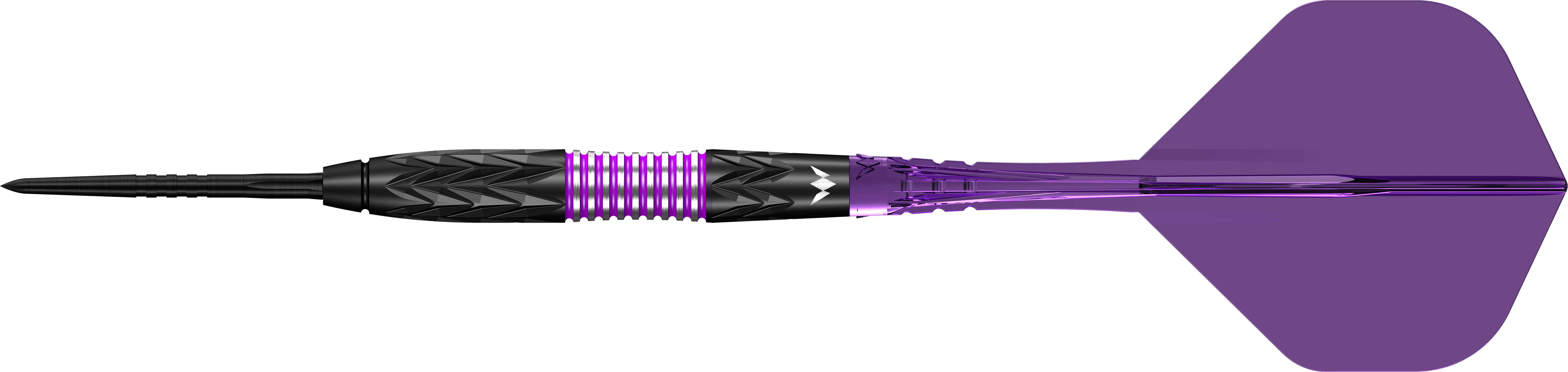 mission-darts-vector-fl-chettes-pointe-acier-95-tungst-ne-black-pvd-violet image 2