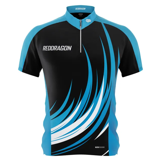 red-dragon-darts-gerwyn-price-player-limited-edition-tour-polo-polo-de-fl-chette image 1