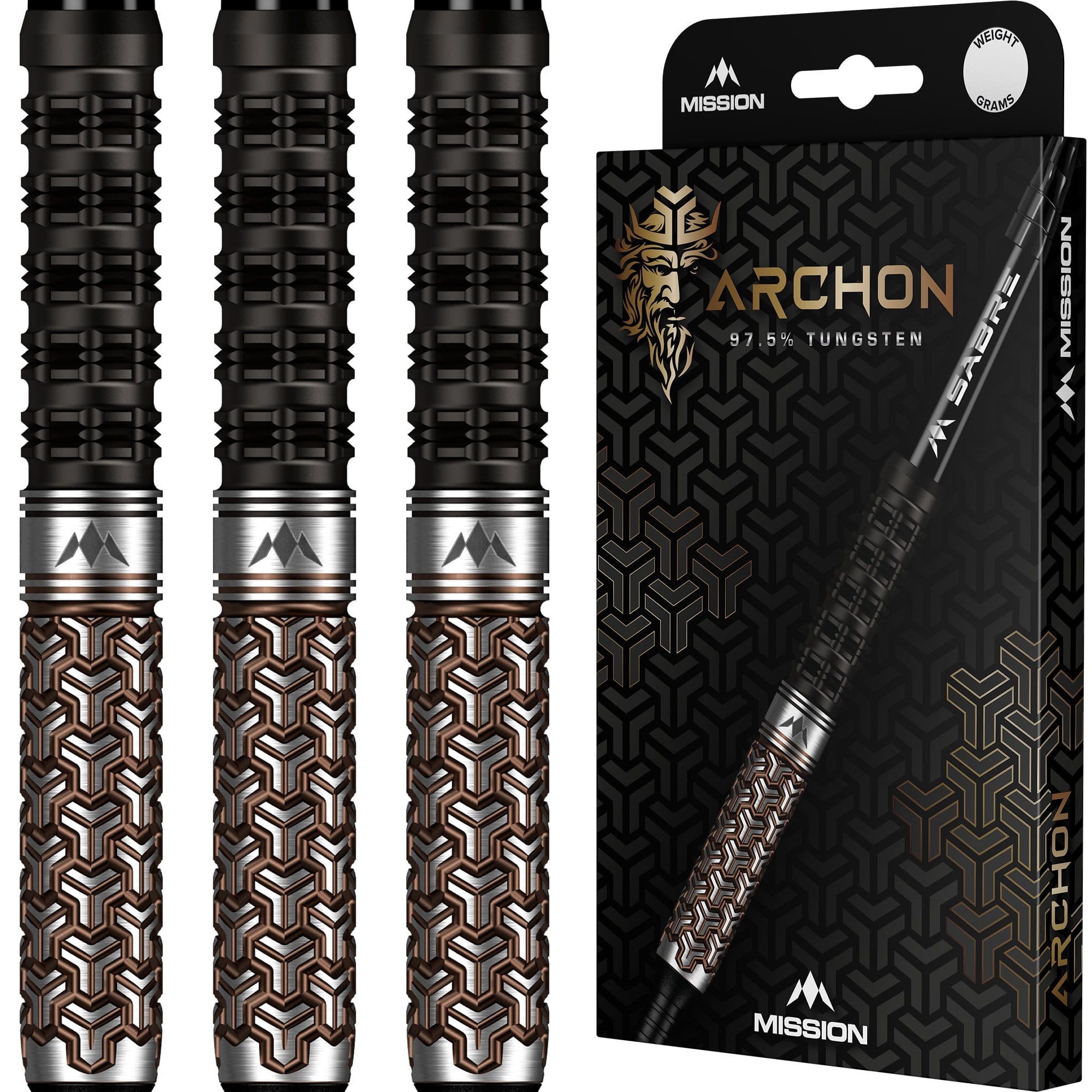 mission-darts-archon-fl-chettes-soft-tip-97-5-tungst-ne-noir-et-bronze-18-g image 5