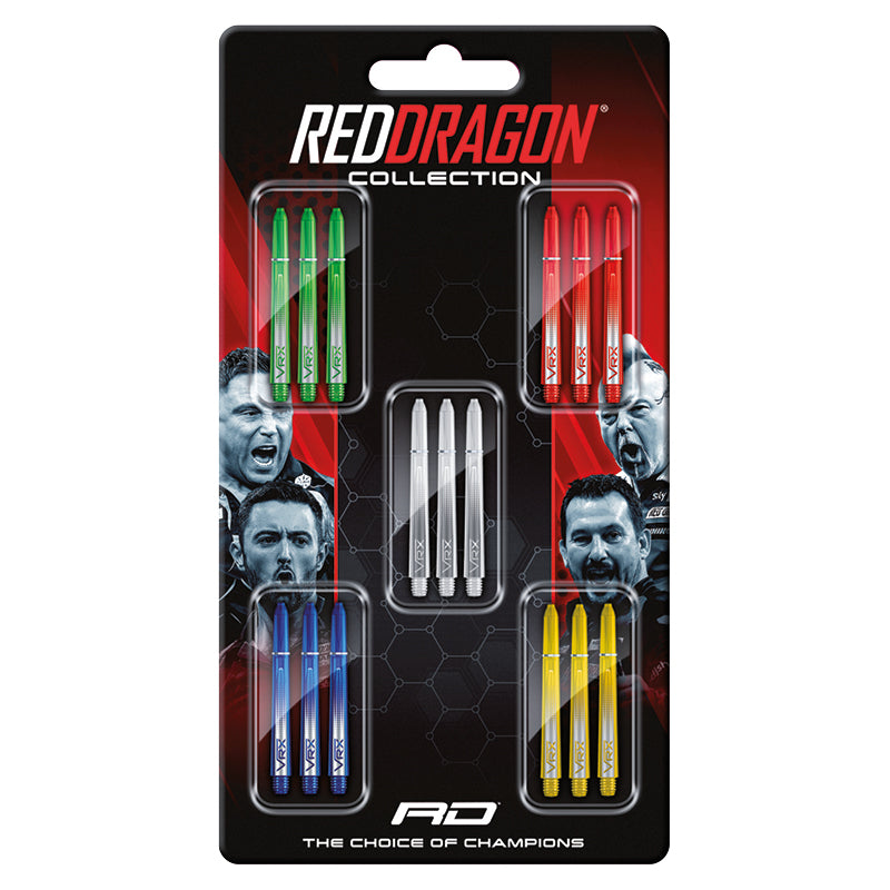 red-dragon-darts-vrx-tiges-medium-48mm-carte-collection-x5-sets-polycarbonate image 1