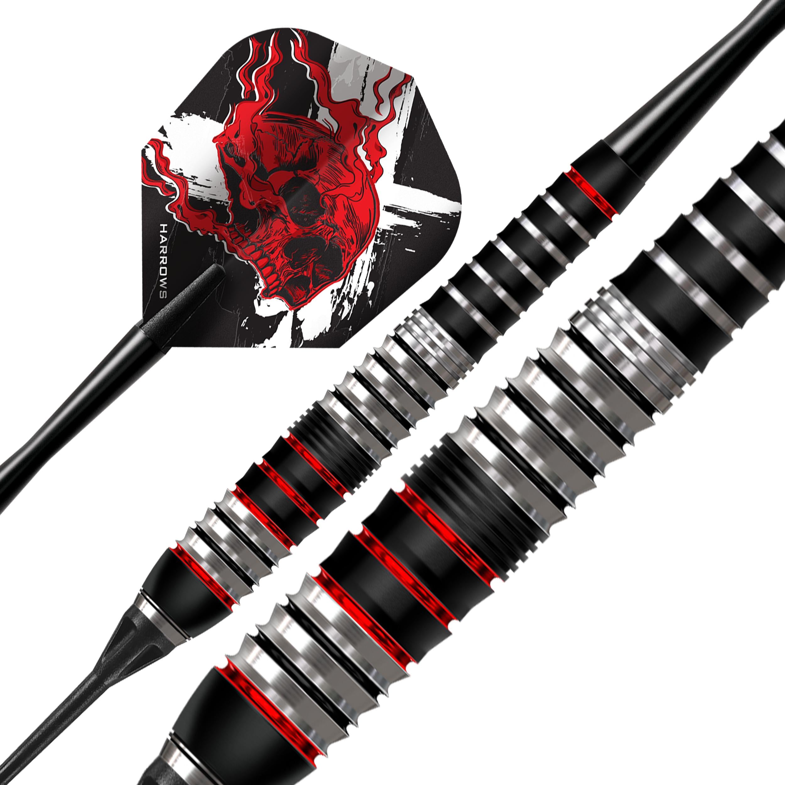 harrows-heavy-metal-ryan-searle-fl-chettes-pointe-souple-soft-tip-inox image 3
