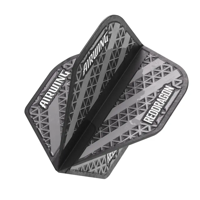 red-dragon-darts-airwing-moulded-ailettes-standard-noir-et-gris image 1