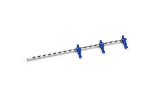 fas-pendezza-asta-3-ometti-rentrante-16-mm-barre-de-baby-foot-t-lescopique image 1