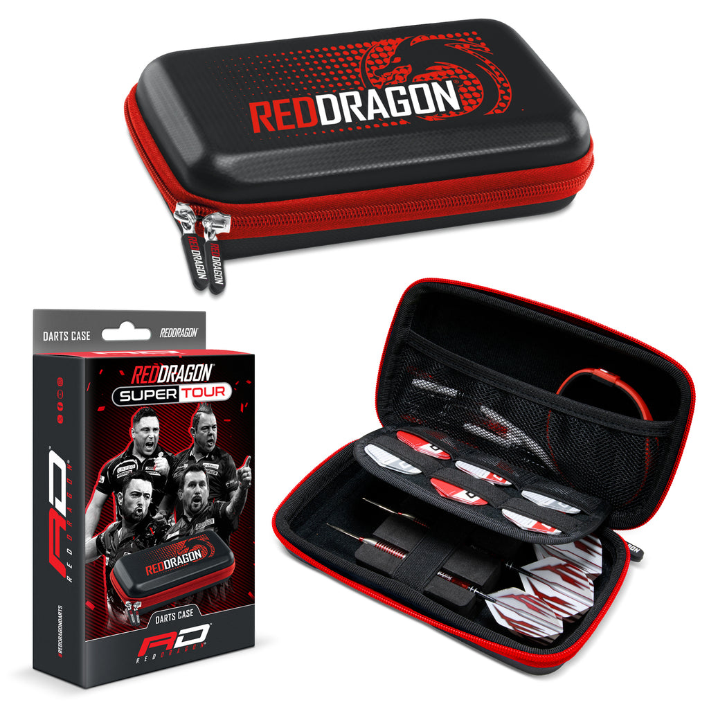 red-dragon-super-tour-darts-case-tui-pour-fl-chettes-complet image 1