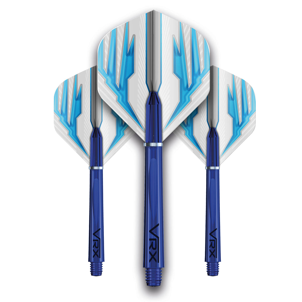 red-dragon-darts-vrx-blue-combo-vols-tiges-medium-4-sets-4-sets image 1