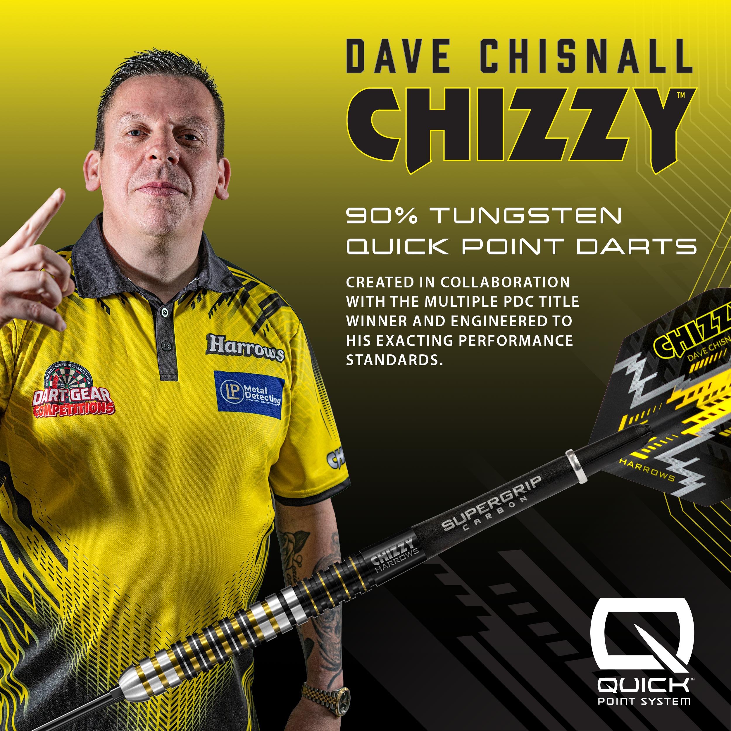 harrows-chizzy-90-fl-chettes-pointe-acier-quick-point image 5