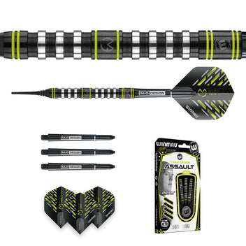 winmau-mvg-assault-fl-chettes-pointe-souple-soft-tip image 5