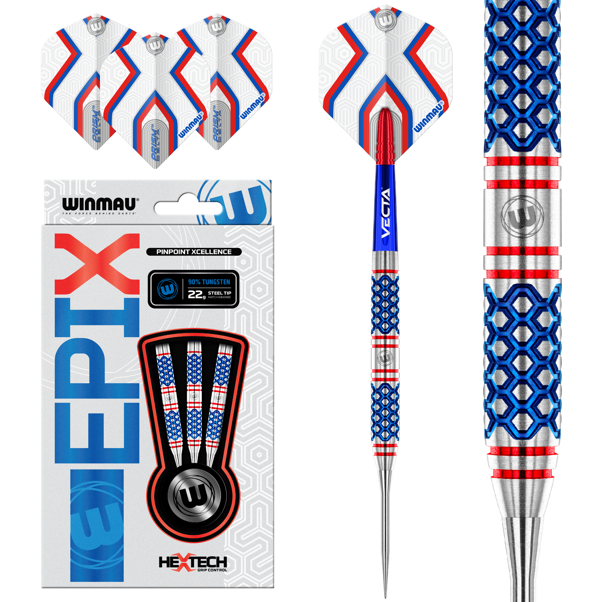 winmau-epix-fl-chettes-pointe-acier-22g-24g-26g image 1