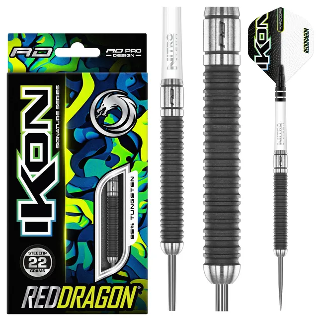 red-dragon-darts-ikon-1-4-brooklyn-grey-fl-chettes-grip-atomis image 1