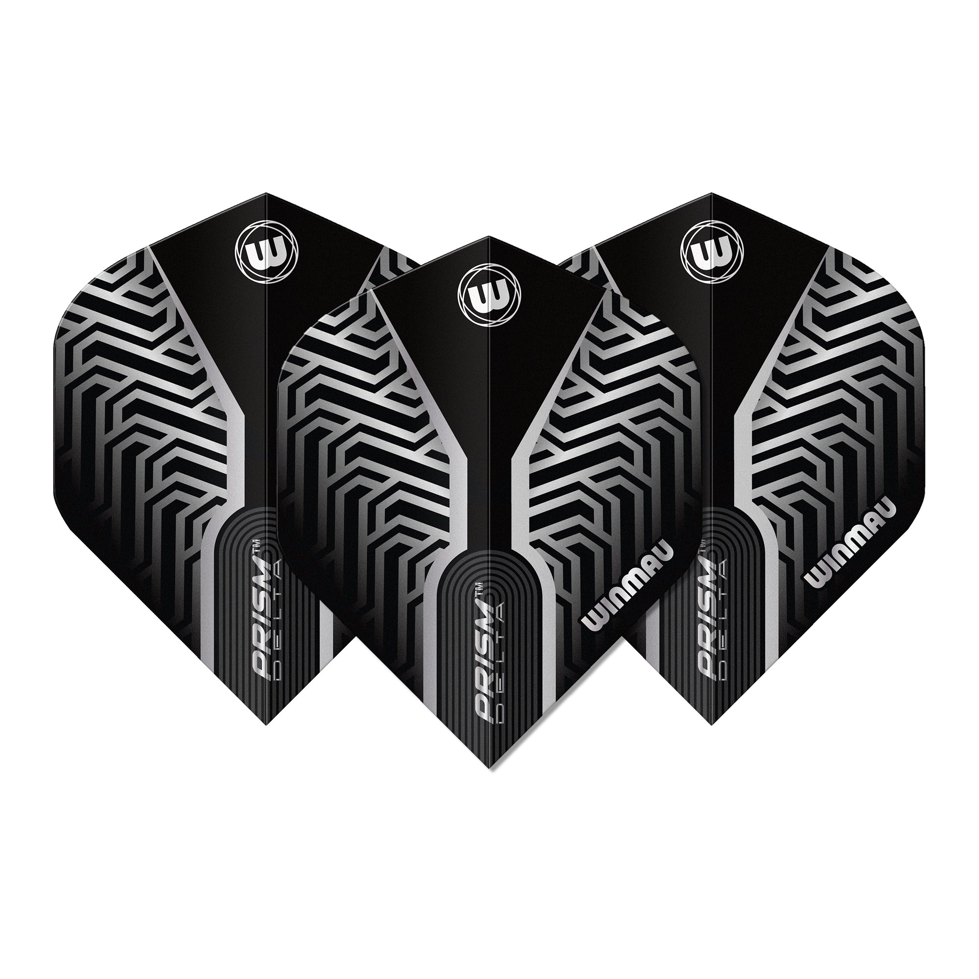winmau-prism-delta-silver-premium-standard-ailettes image 2