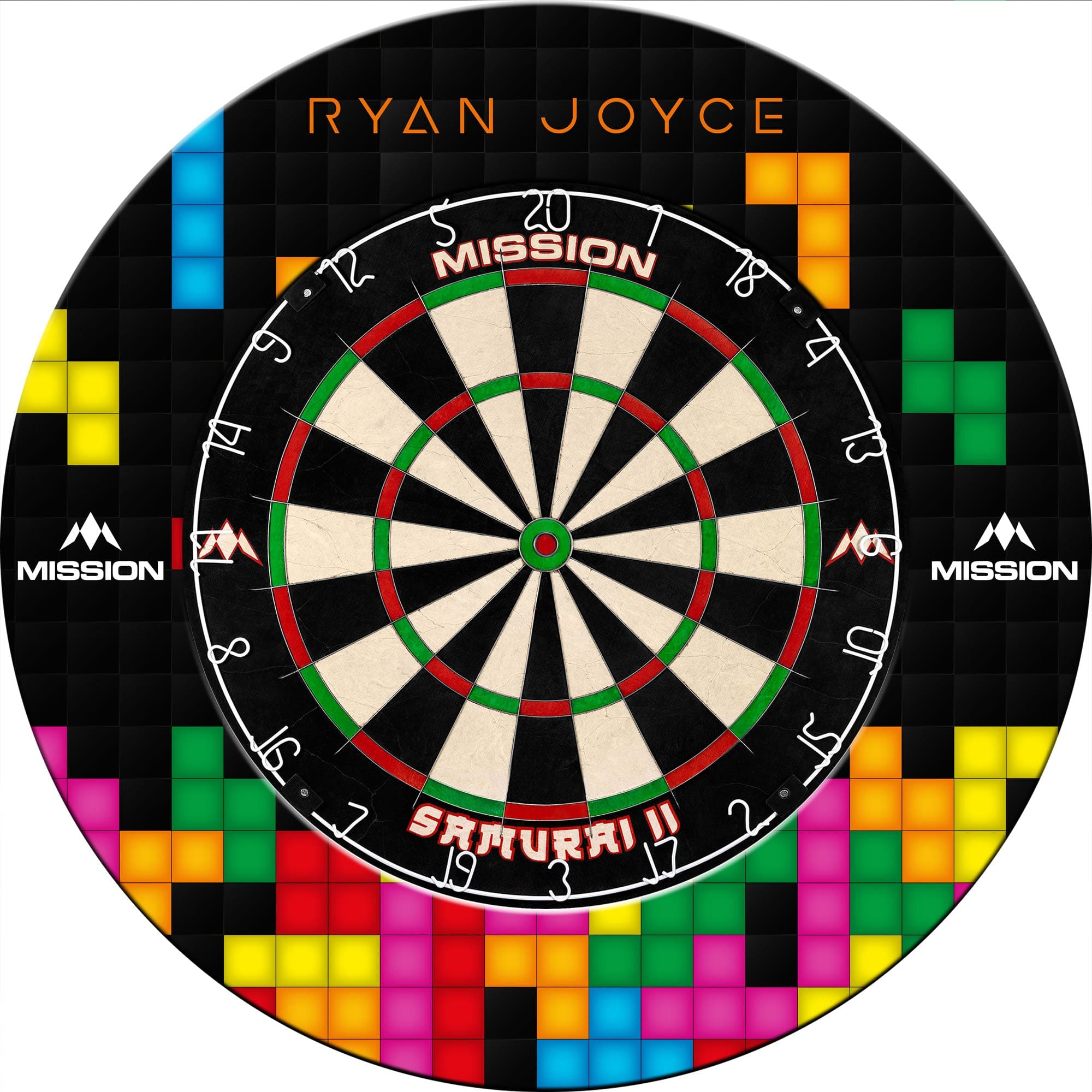 mission-darts-ryan-joyce-tour-de-cible-dartboard-surround image 2