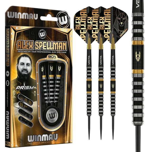 winmau-alex-spellman-signature-series-1-fl-chettes-90-tungst-ne image 1