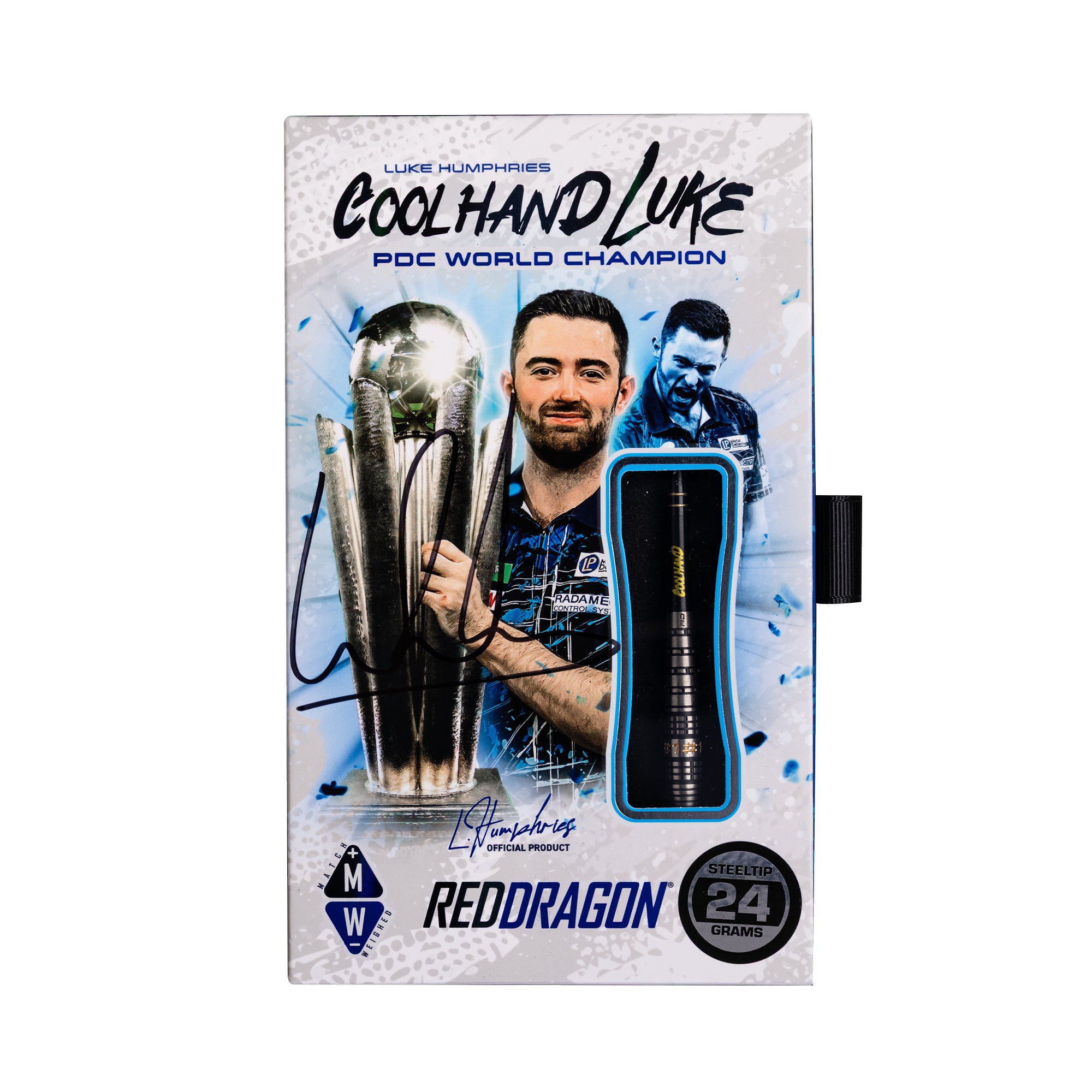 red-dragon-darts-luke-humphries-prestige-signed-fl-chettes-acier-90-tungst-ne image 1