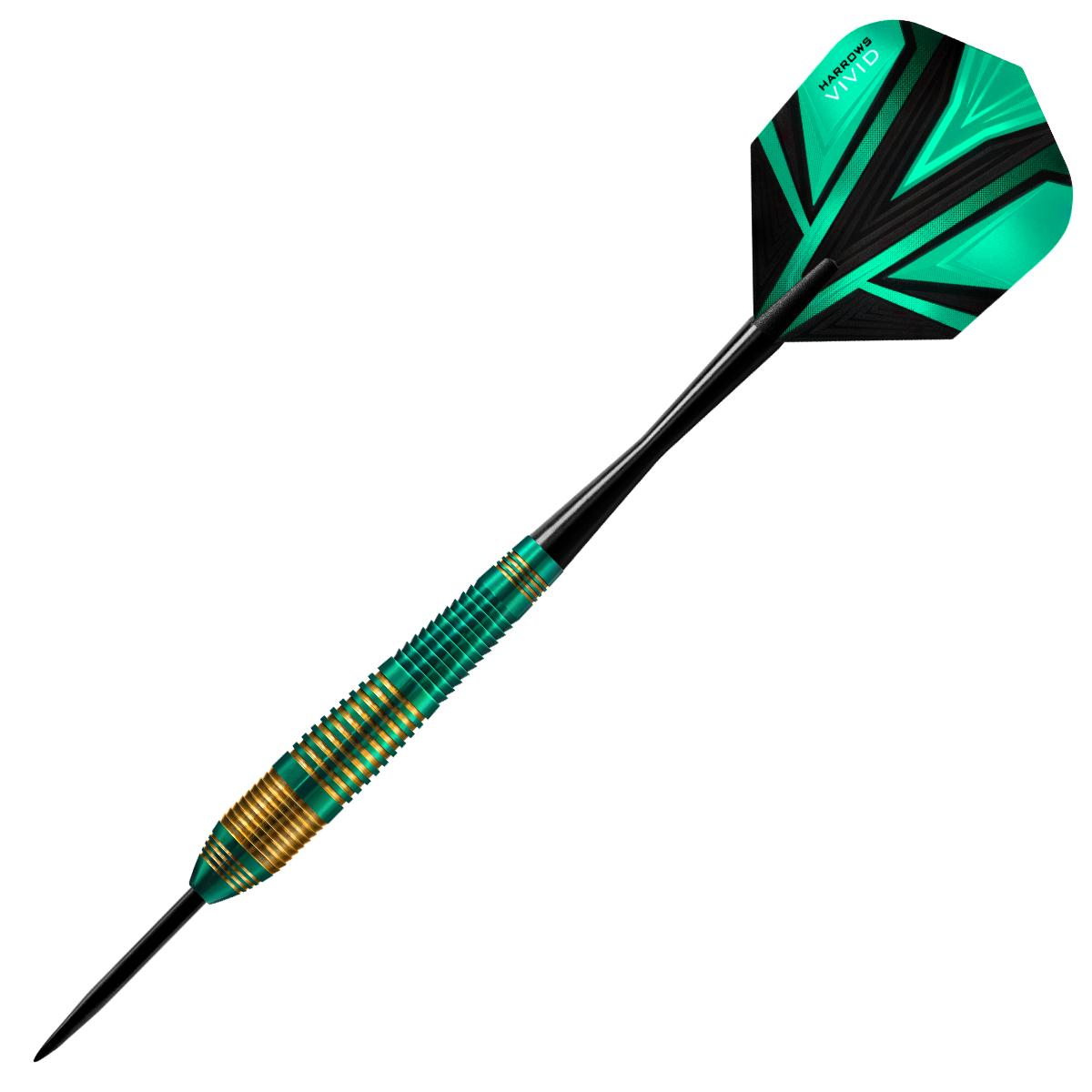 harrows-vivid-brass-green-fl-chettes-pointe-acier image 4