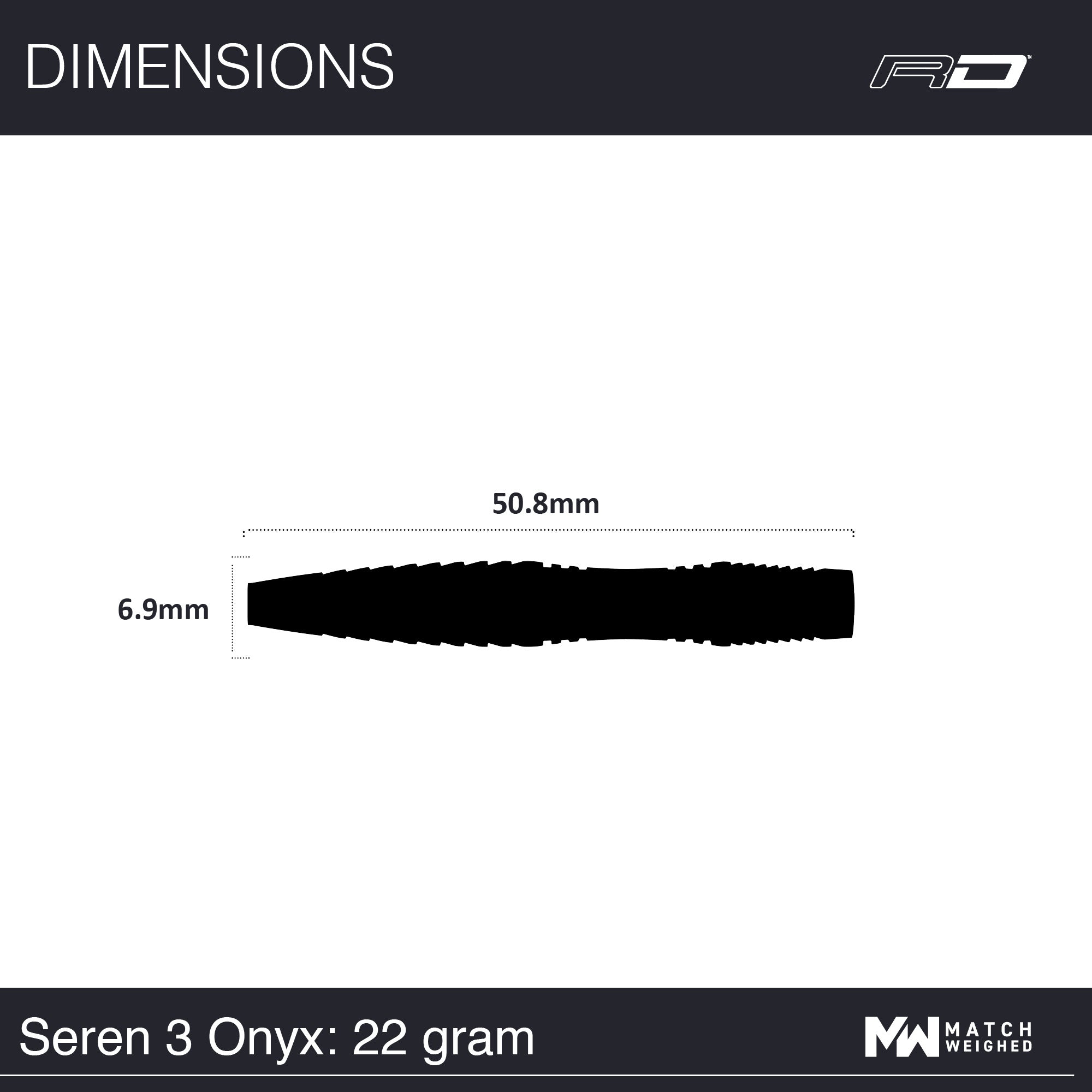 red-dragon-darts-seren-3-onyx-fl-chettes-acier-90-tungst-ne-black image 5