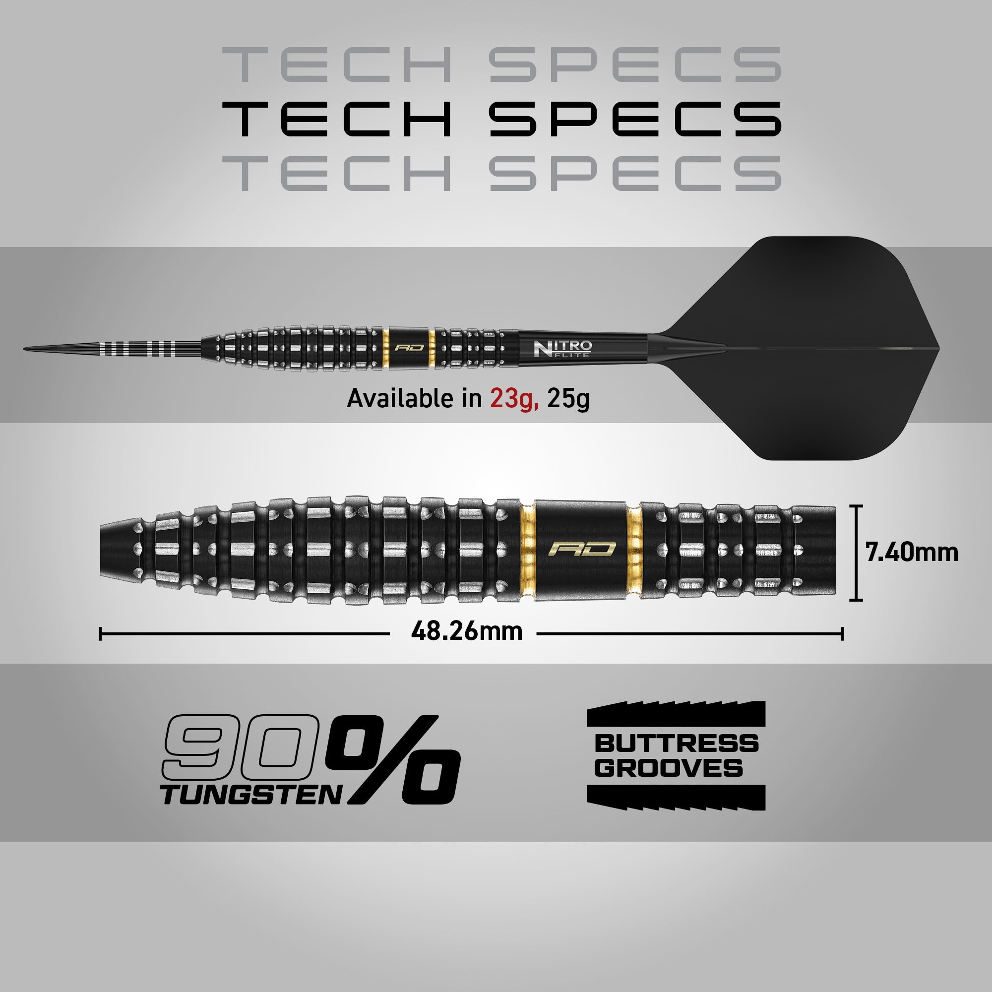 red-dragon-darts-ascend-torpedo-fl-chettes-pointe-acier-90-tungst-ne image 5
