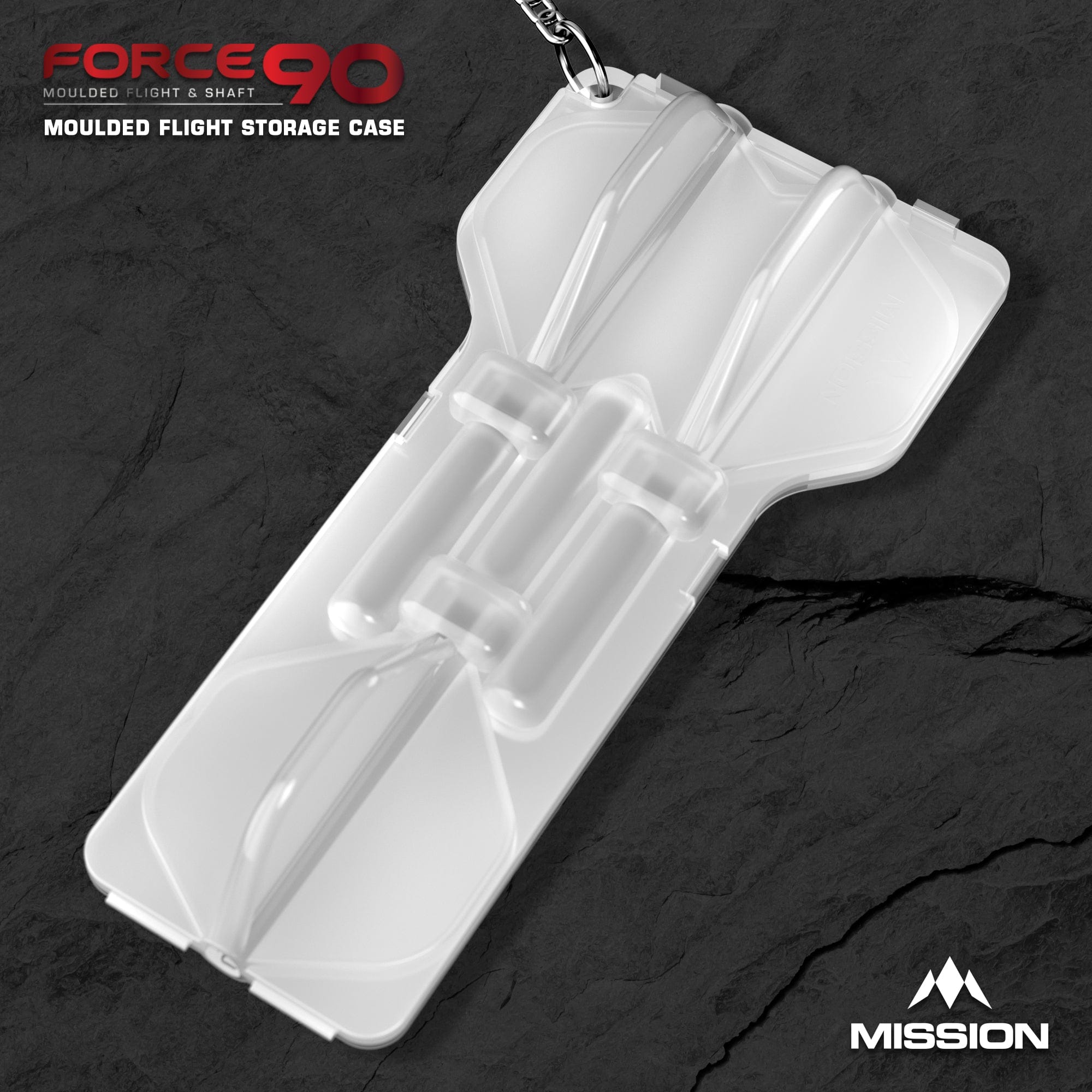 mission-darts-force-90-tui-rigide-moul-blanc-transparent image 4
