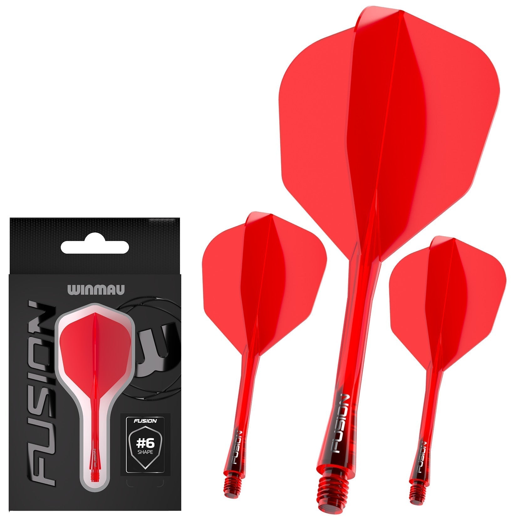 winmau-fusion-6-red-translucent-tige-et-ailette-int-gr-es image 1