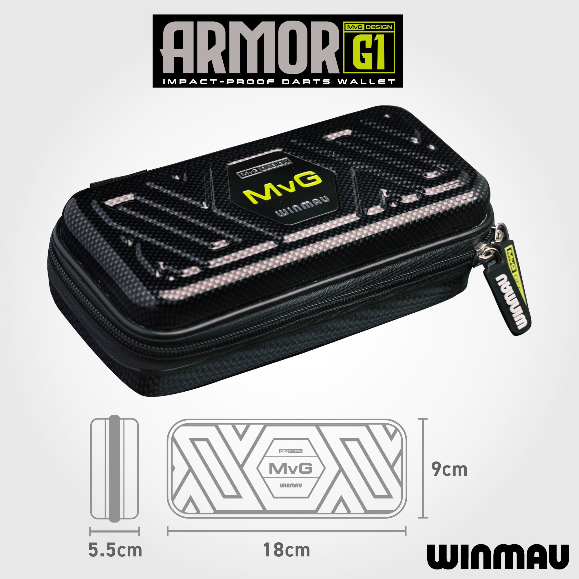 winmau-mvg-armor-g1-tui-de-fl-chettes-rigide-noir image 8