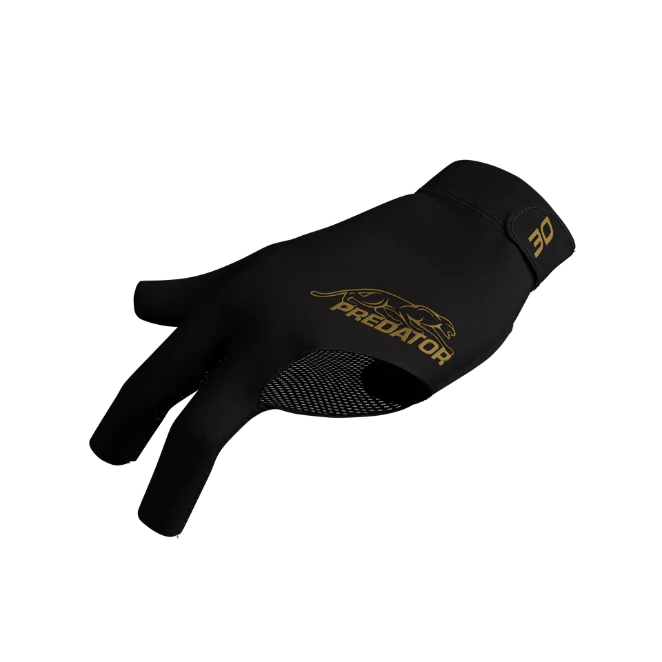 predator-second-skin-gant-de-billard-dition-30e-anniversaire-noir-et-or image 1