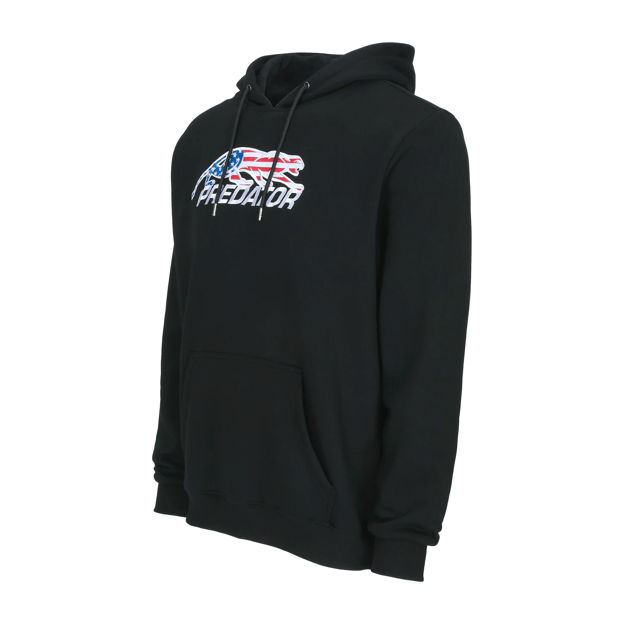 predator-usa-sweat-capuche-noir-logo-drapeau-am-ricain image 1