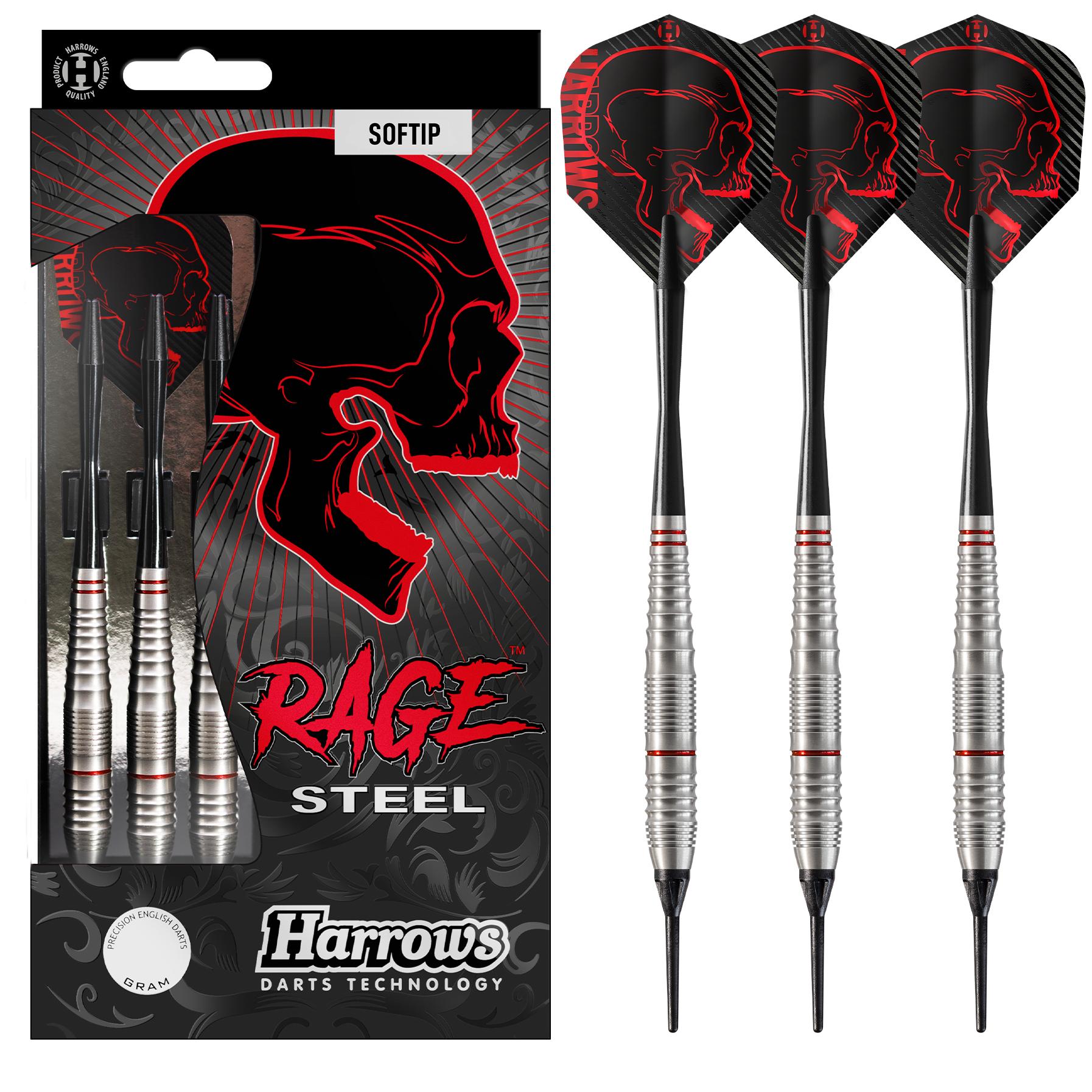 harrows-rage-fl-chettes-pointe-souple-18-g-20-g image 1