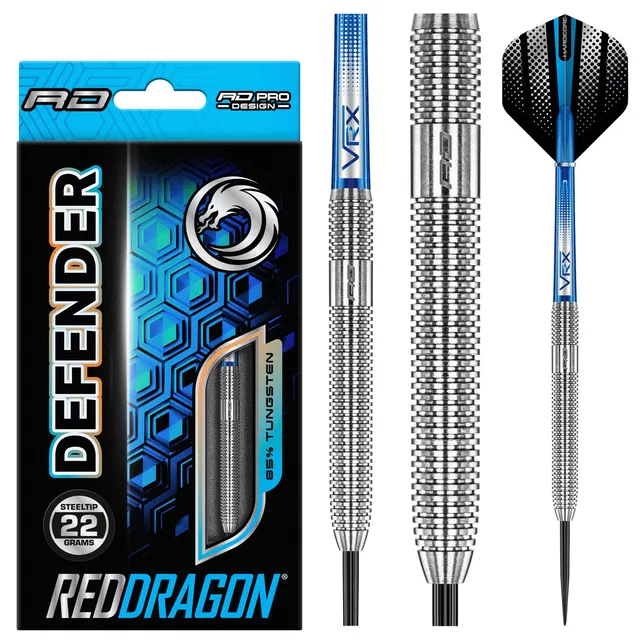 red-dragon-darts-defenders-fl-chettes-acier-grip-facile image 1