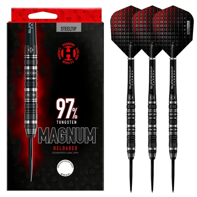 harrows-magnum-reloaded-97-fl-chettes-pointe-acier image 1