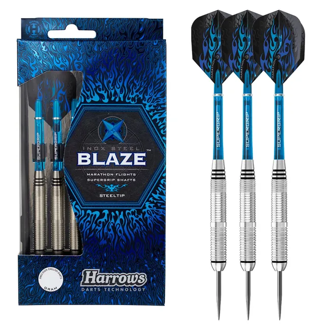 harrows-blaze-fl-chettes-pointe-acier-steel-tip image 1