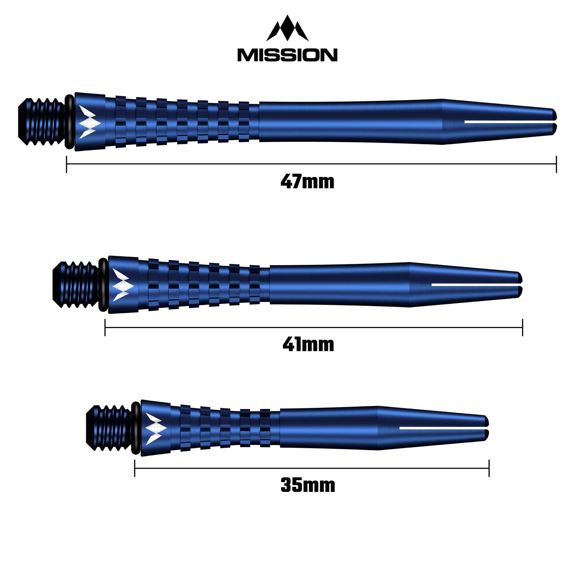 mission-darts-atom13-tiges-aluminium-anodis-bleu image 6