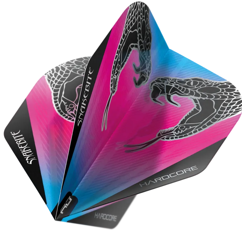 red-dragon-darts-peter-wright-snakebite-hardcore-standard-black-transparent-aile image 1