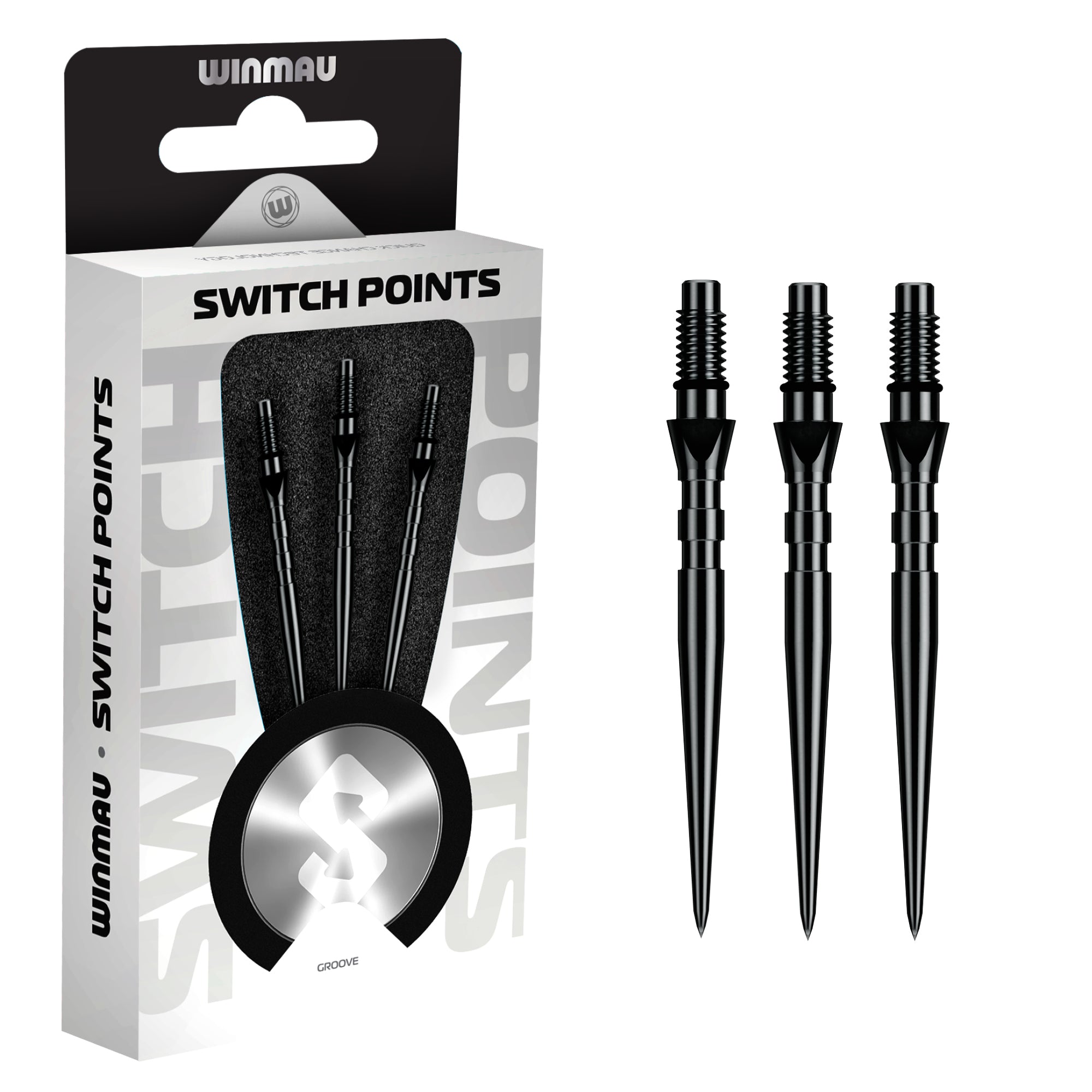 winmau-switch-points-grooved-black-pointes-pour-fl-chettes image 2