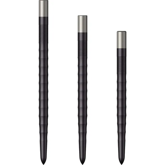 mission-darts-ripple-pointes-steel-tip-de-remplacement-noires image 1