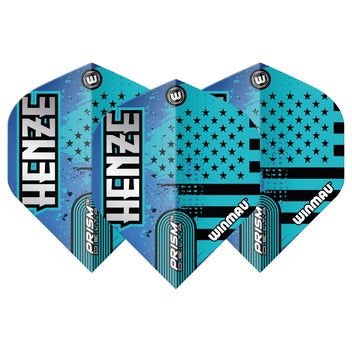 winmau-rick-henze-prism-delta-standard-ailettes-bleu image 2