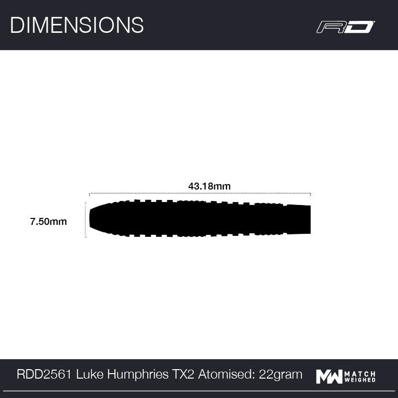 red-dragon-darts-luke-humphries-tx2-atomised-fl-chettes-pointe-acier image 7