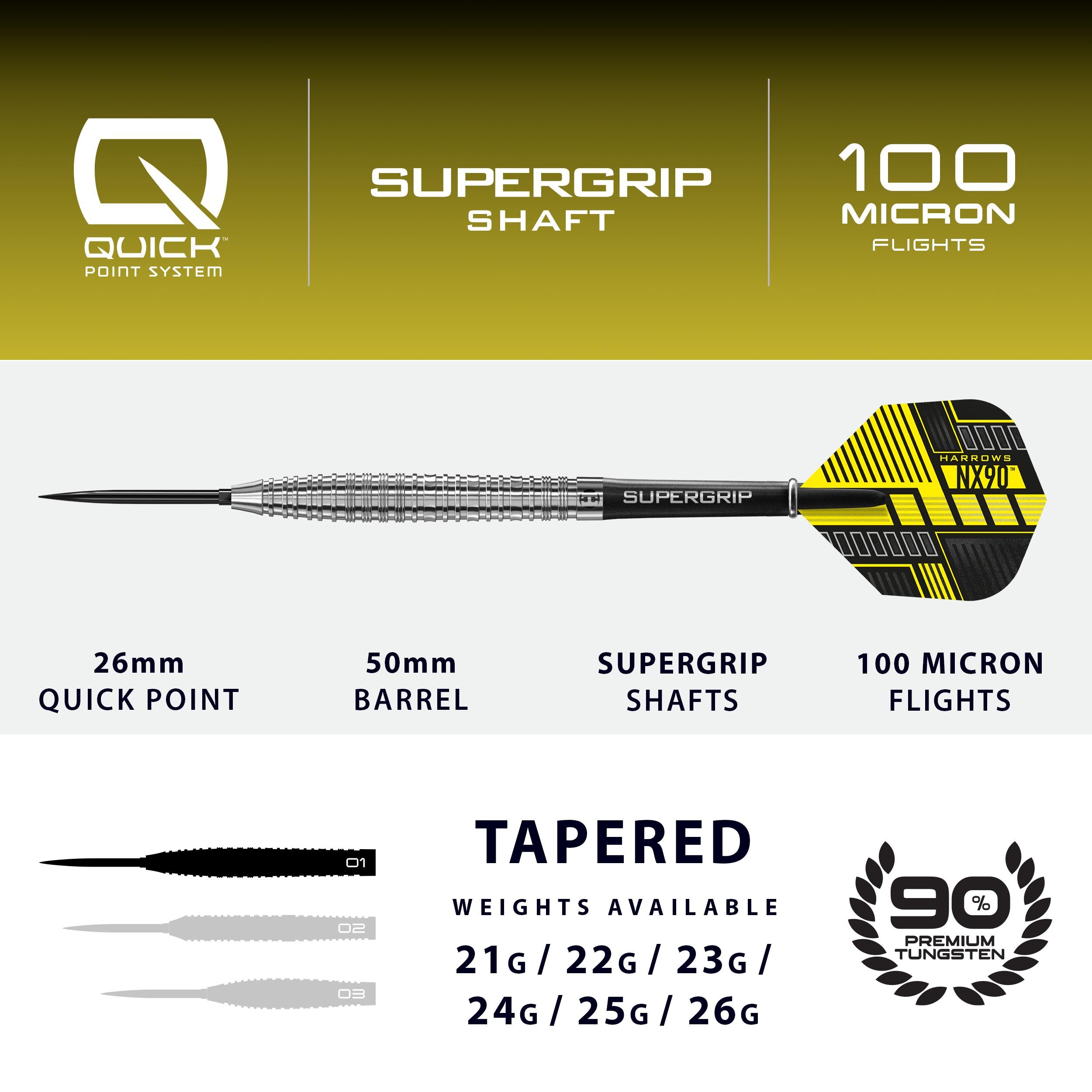 harrows-nx90-tapered-90-fl-chettes-quick-point image 4